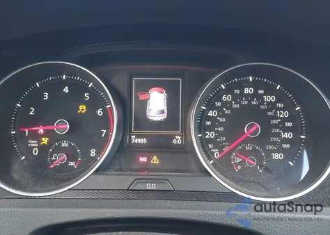 2015 Volkswagen Golf Gti 2.0T Autobahn 4-Door z USA, uszkodzony, nr VIN 3VW5T7AU2FM025668